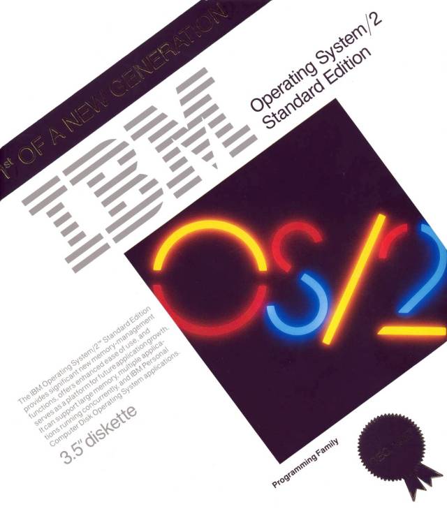 IBM OS2 1.00 - Box